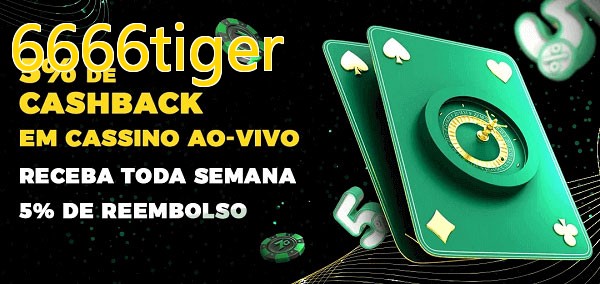 Promoções do cassino ao Vivo 6666tiger